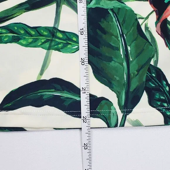 Andie Swim The Waikiki Dress Ivory Palm Tropical Print Summer Dress - Pick Size - Picture 8 of 16